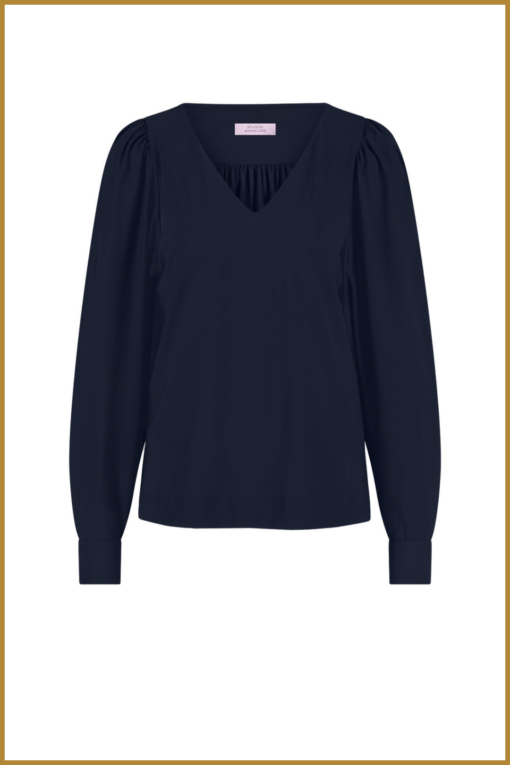 STUDIO ANNELOES - Les top dark blue -STU240345 - Afbeelding 2