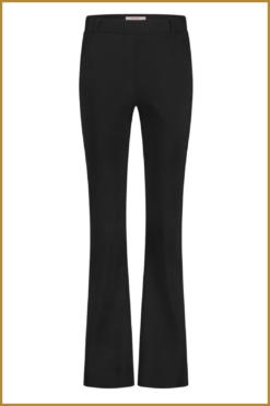 Alternative view of STUDIO ANNELOES- Flair bonded trousers zwart-STU240341