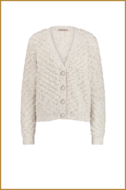 Alternative view of STUDIO ANNELOES -  Iris chunky glitter cardigan kit -STU240330