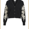 OBJECT-OBJJOANA L/S KNIT CARDIGAN zwart-OBJ240076