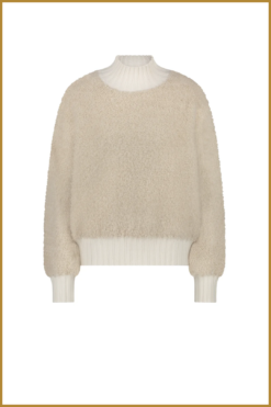 Alternative view of NUKUS - Essy Pullover Sand -NUK240028