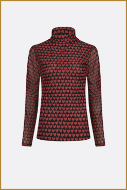 Alternative view of FAVIENNE CHAPOT - Jane top bl/cerise -FAB240092