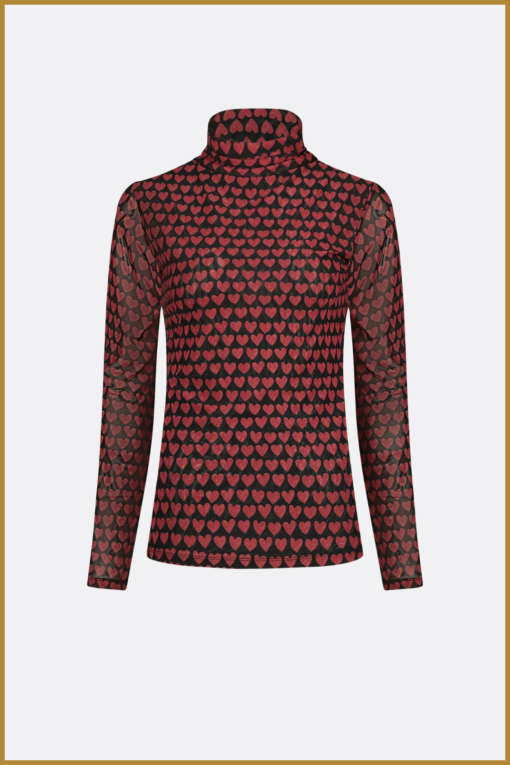 FAVIENNE CHAPOT - Jane top bl/cerise -FAB240092 - Afbeelding 2