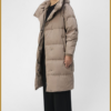 OBJECT - OBJLOUISE LONG DOWN JACKET taupe -OBJ240402