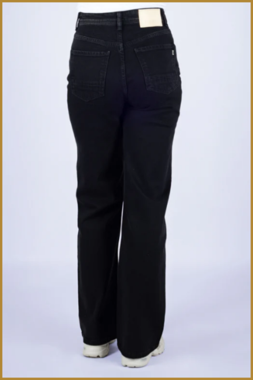 ETI240030 Hannah washed black - Afbeelding 2