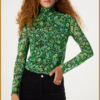 FABIENNE CHAPOT - Jane top green dolly -FAB240081