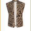 YDENCE - Gilet Abby leopard -YDE240045
