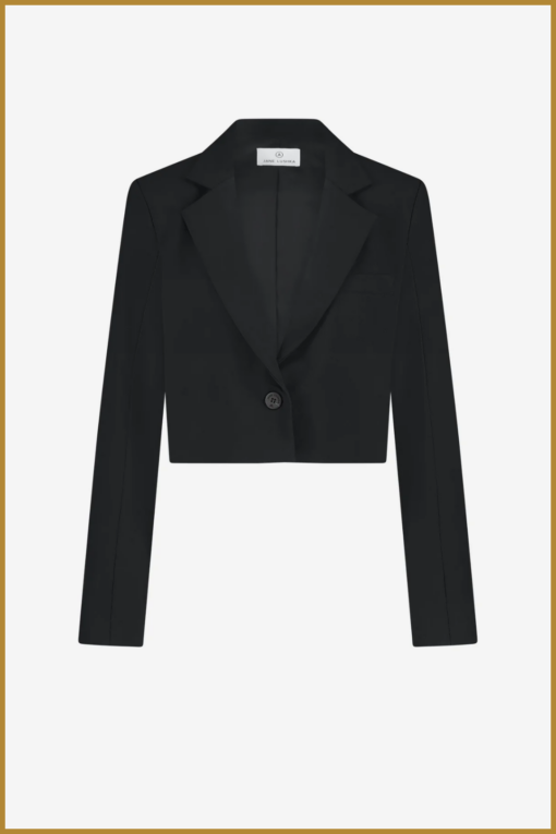 JANE LUSHKA-Blazer Estele zwart-JAN250006 - Afbeelding 2