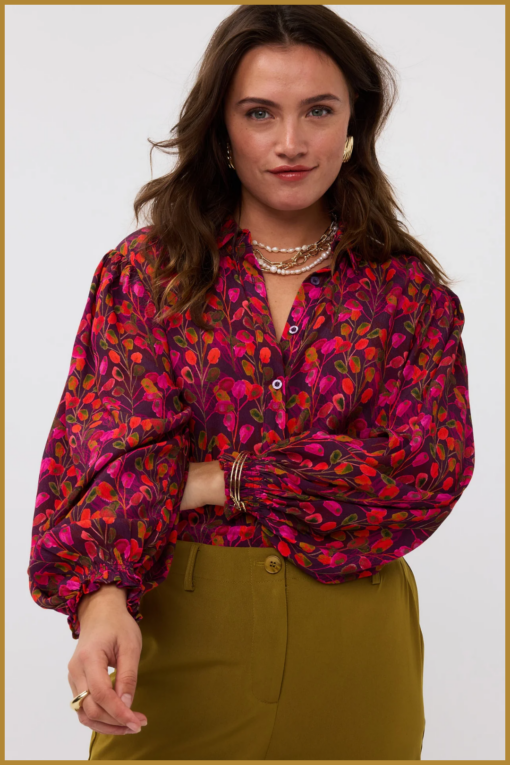 YDENCE-Blouse Alyssa print-YDE240095