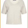 YDENCE - Top Posie grey melange -YDE240028