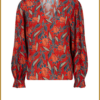 YDENCE - Top Merel 1097 red -YDE240062