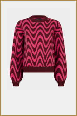 Alternative view of YDENCE-Knitted Sweater Blaise orgineel-YDE240078