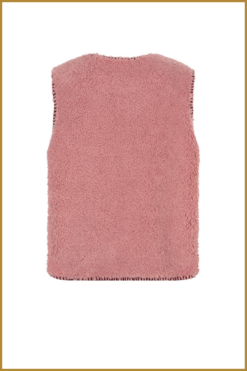 Alternative view of YDENCE -  Gilet Evelynn pink -YDE240050