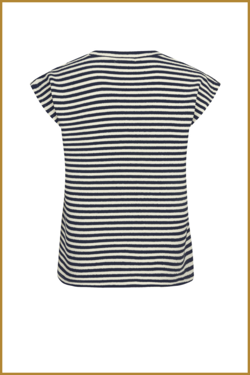 YDENCE - Top Tirza navy-YDE240030 - Afbeelding 3
