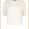 YDENCE - Knitted top Feline ofwhite -YDE240001