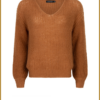 YDENCE - Knitted sweater Maxime canel -YDE240053