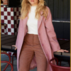 YDENCE - Coat Debbie lilac -YDE240060