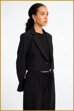 JANE LUSHKA-Blazer Estele zwart-JAN250006