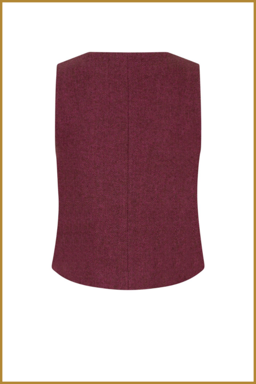 YDENCE -Gillet Leni roze -YDE240076 - Afbeelding 2