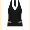 ZIP73- Gillet zwart -ZIP240004