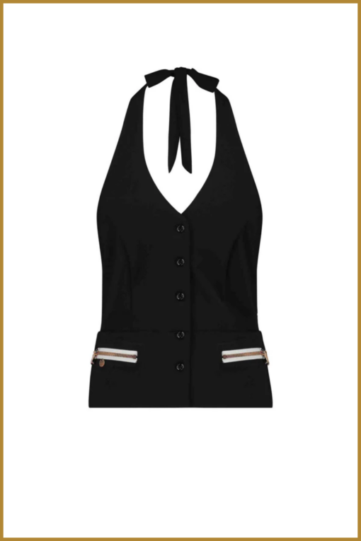 ZIP73- Gillet zwart -ZIP240004 - Afbeelding 2
