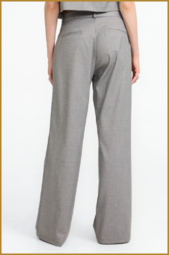 Alternative view of JANE LUSHKA-Yvette shiny line grey-JAN250003