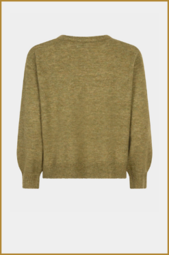 Alternative view of YDENCE-Knitted Sweater Roxygroen-YDE240086