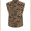 YDENCE - Gilet Abby leopard -YDE240045