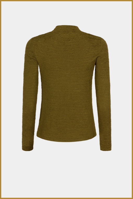 YDENCE-Top griffin groen-YDE240084 - Afbeelding 2