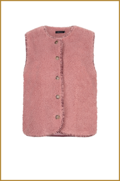 YDENCE -  Gilet Evelynn pink -YDE240050