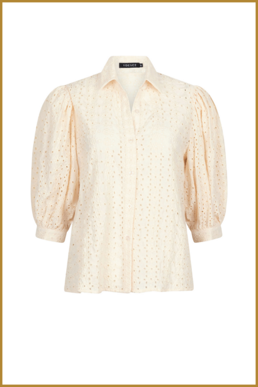 YDENCE - Blouse Mina ecru -YDE240033