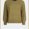 YDENCE-Knitted Sweater Roxygroen-YDE240086