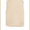 YDENCE - YDE240048 Gilet Evelynn offwhite-YDE240048