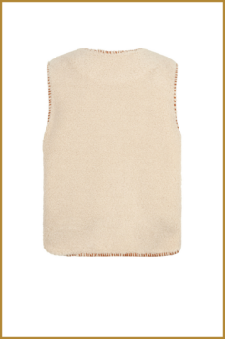 Alternative view of YDENCE - YDE240048 Gilet Evelynn offwhite-YDE240048