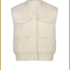 NUKUS-Mia gillet boucle offwhite-NUK250054