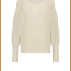 NUKUS-Batwing Pullover Lurex offwhite-NUK250053