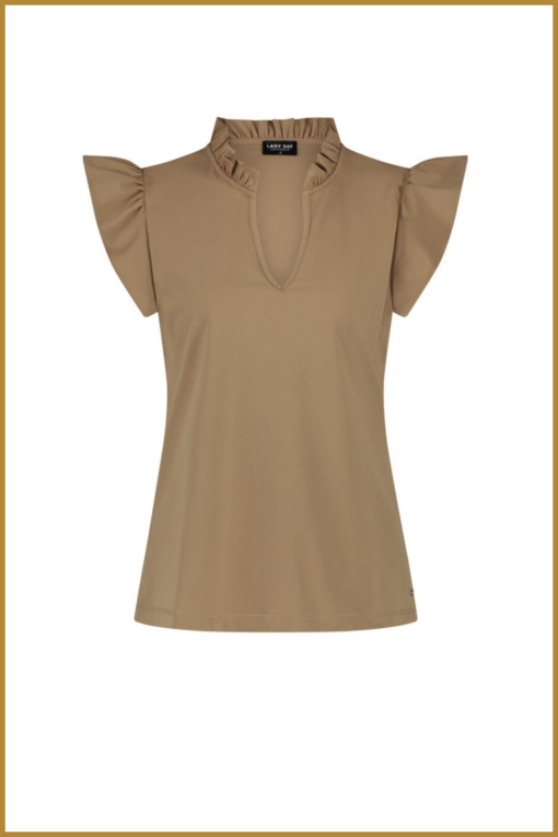 Lady day - Top Julia - MYP240036 camel