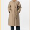 OBJECT- OBJVEGA L/S RE LONG COAT bruin-OBJ250015