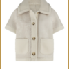 NUKUS -Athena gillet offwhite -NUK240100
