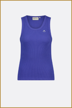 Alternative view of FABIENNE CHAPOT -  Tanja Jersey Tank greco blue -FAB240064