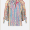 FABIENNE CHAPOT -Cooper blouse blue -FAB240102