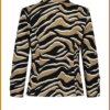Lady day - Blazer Bali - MYP230042 zebra print camel