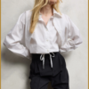 JL-Look poplin blouse wit-JAN250010