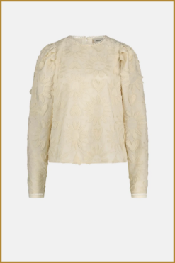 Alternative view of Fabienne Chapot-Ida top-Cosy white-FAB250006