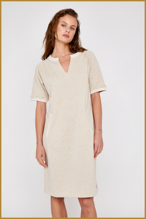 Jurk Wild Gold solid MSCW