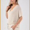 NUKUS-Dina top lurex-off white-NUK250009