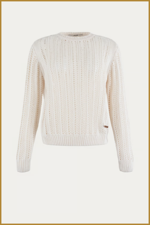 MSCW-Pullover Boaz-Offwhite-MOS250007