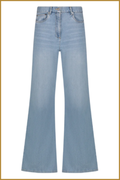 Alternative view of NUKUS-Ruby pants-bleached denim-NUK250032
