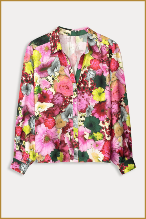 POM-Blouse Satin-POM250013 - Afbeelding 2