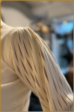 Alternative view of INUZ - Trui Nijl beige -INU240351